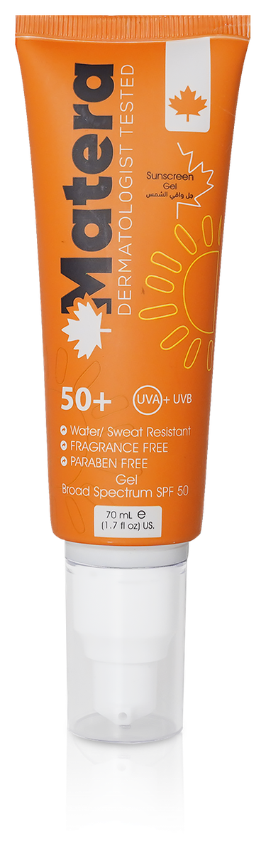 Matera Sunscreen Gel SPF 50+
